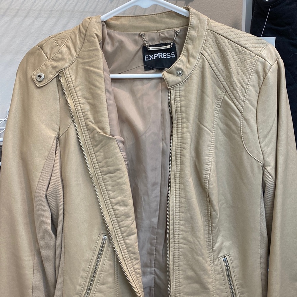 Express leather jacket
